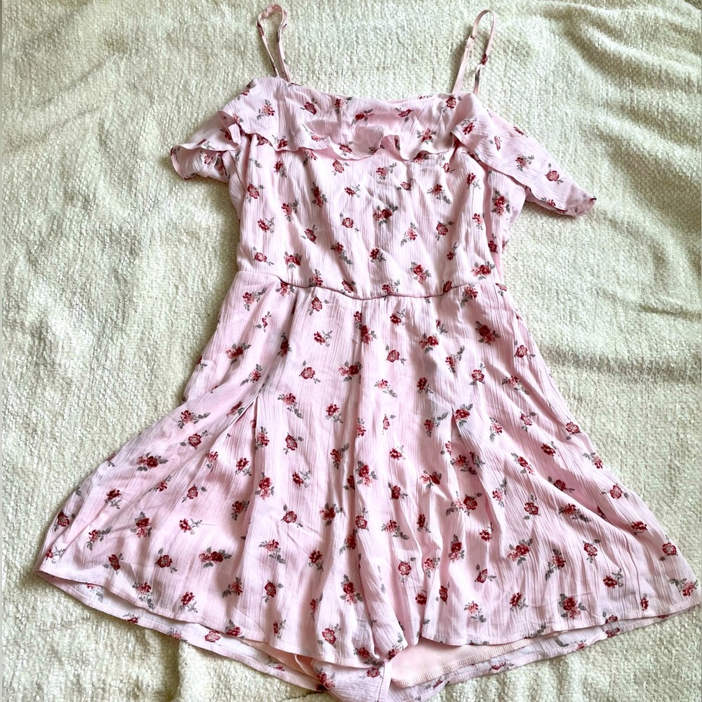 Altar’d State Pink Romper size small
